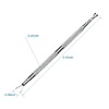Professional Cuticle Pusher and Cutter Trimmer Remover 2-Piece Manicure Tool