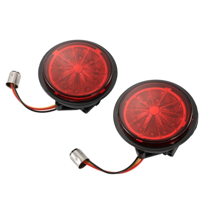 Ironwalls 2x LED Tail Lights Rear Brake Stop Lamps Assembly