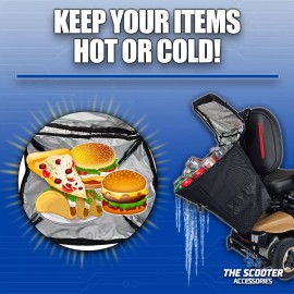 The Scooter Accessories Cooler Bag for Mobility Scooters & Powerchairs