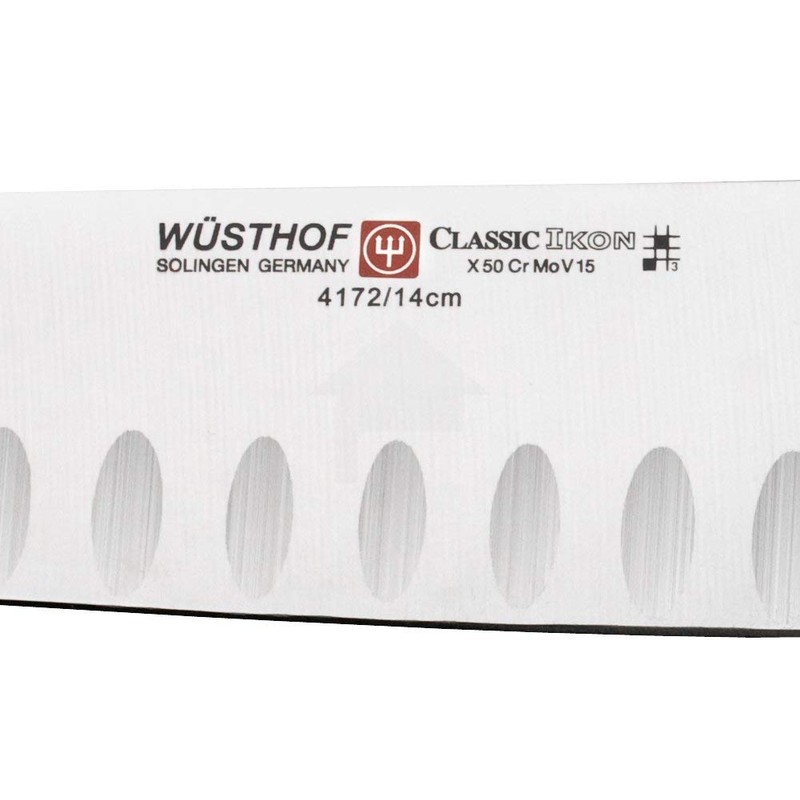 WÜSTHOF Classic IKON 5" Hollow Edge Santoku Knife