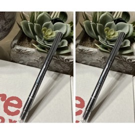 Sephora 2 Sephora Matte 01 Black Waterproof 12HR Retractable Eyeliner Pencil Sz 0.011 oz