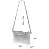 SH Leder Clara G396 Genuine Leather Shoulder Bag Clutch in