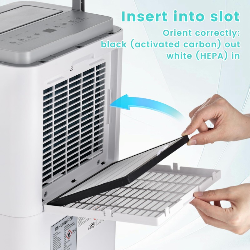 AIRCYAN HEPA Air Purifier Filter, High-Efficiency Air Purifier with Carbon