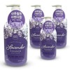 Happy Bath Lavender Essence Exfoliating Body Wash 900g (4 packs) / 해피바스 라벤더 에센스 각질케어 바디워시 900g 4개