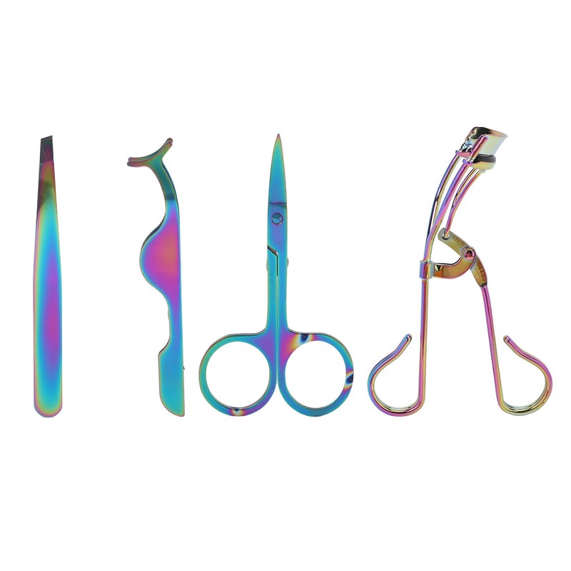 Eyelash Curler Set Humanized Design Colorful Durable Eyelash Curling Tools
