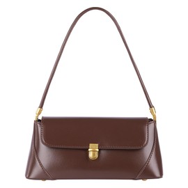 YHANNI Stylish and Versatile Women's Shoulder Bag, Small Shoulder Purse, Going Out Purse,Vintage Shoulder Bag (Brown)