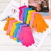 Qkurt 12 Pairs of Children's Gloves, Magic Stretch Gloves, Full