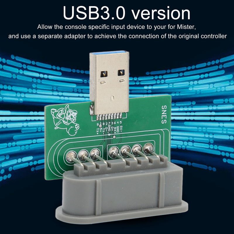 for SNES Adapter for SNES OEM Controller USB 3.0 for