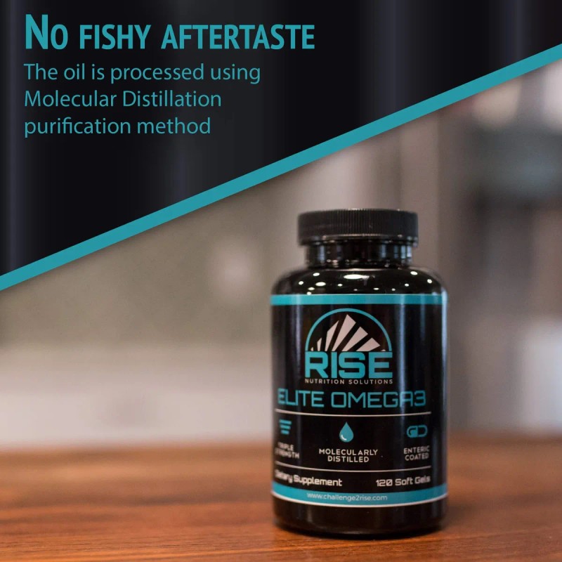 Rise Nutrition Solutions, Elite Omega 3 Suplemento Nutricion