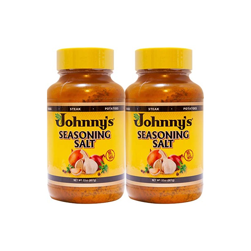 Johnny's Seasoning Salt, 32 Oz (Pack of 2)
