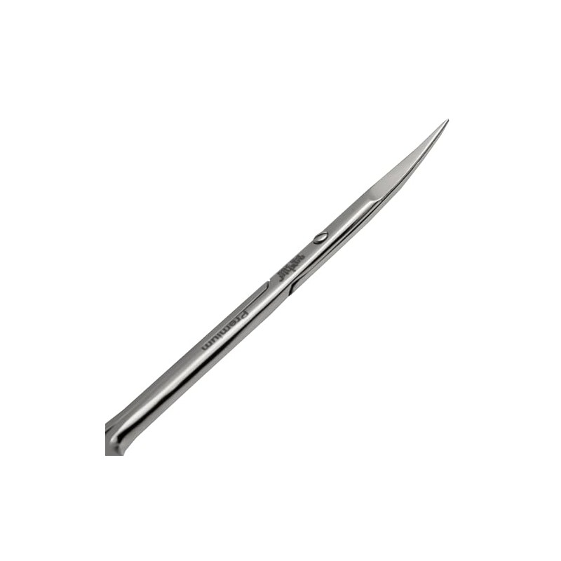 Tijera Punta Fina Curva Para Manicure Aashta Premium PS-269