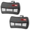 Two GDR PRO for Genie Garage Door Remote GITR-3 GIT-1