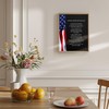 Police Officer Prayer Patriotic Wall Art 11x14 - American Flag