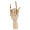 Women Hand Body Artist Model Jointed Articulated Wood Sculpture Mannequin