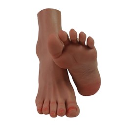 Silicone Female Model Feet,Realistic Life Size Fake Foot Jewerly Sandal Shoe Sock Display Art Sketch Mannequin