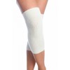 Angora Wool Knee Pads for Warming Joints (Ecru, XXL)