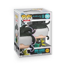 Epic Collectibles Pop Anime: Kaiju No. 8 - Mina Ashiro Masked (Chase Variant) Vinyl Figure Bundled with Box Protector Compatible for Funko