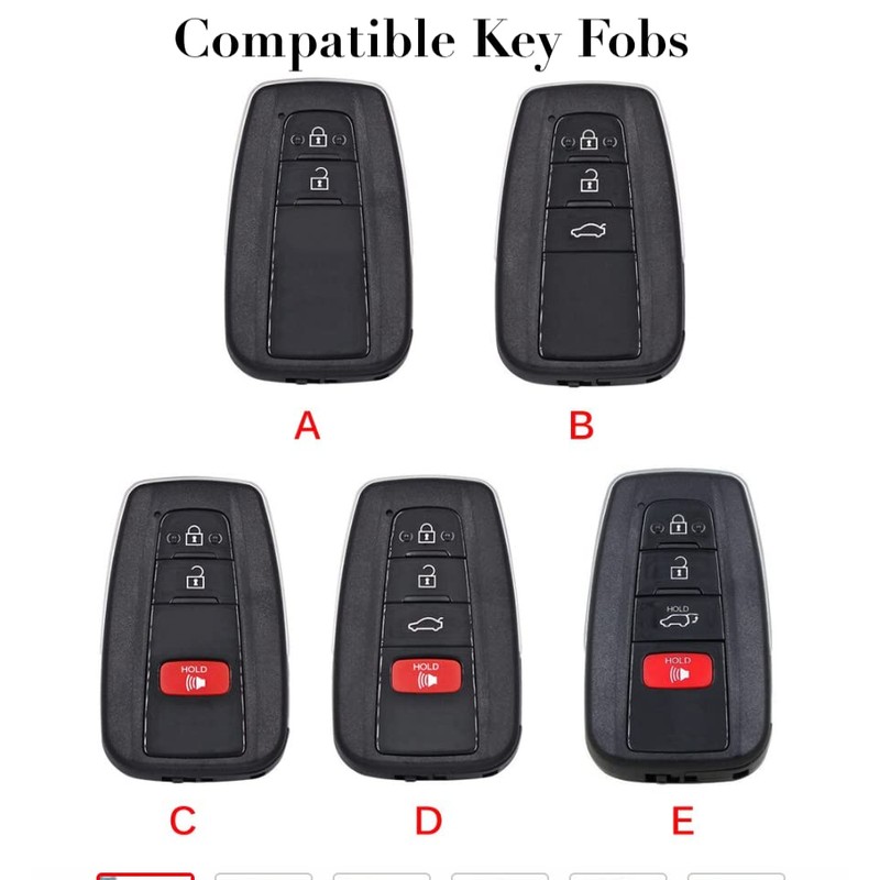 Nordecco ABS Gloss Protective Case Compatible with Toyo-ta CHR Camry
