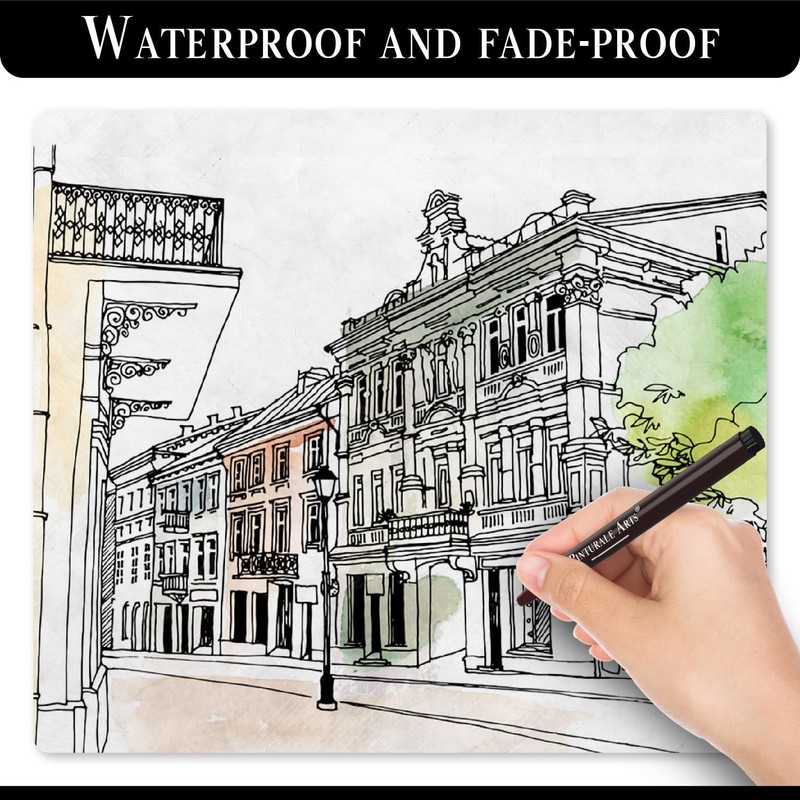 Pinturale Arts Set of 7 Professional Drawing Markers | Calibrated