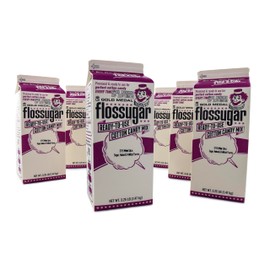 Snappy Gold Medal White Citrus Candy Flossugar, 52 Oz - 1/2 Gallon, Pack of 6