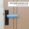 DUINIU 4 Pieces Door Handle Protective Cover, Anti-Static Protective Cover,