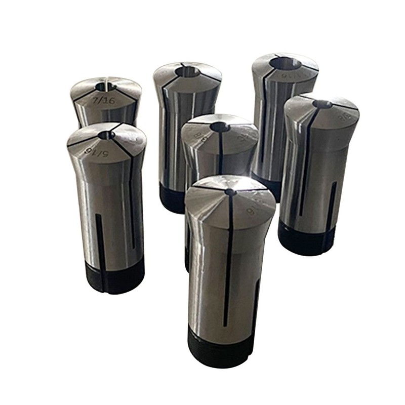 TJHSM 7pcs 5C Hex Collet Set, High Precision Fit for