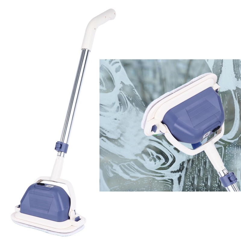 Electric Window Cleaner Multifunctional Detachable Head Ergonomic 2000mAh Labor Saving