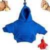 Mini Hoodie Stress Ball Keychain – Cute Detachable Sweatshirt Key
