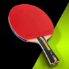 T-mount Table Tennis Shakehand Plywood Racket 5-ply