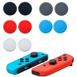 NHQZ 10-Stück Ersatzkappe für Controller Joystick Kappen,Thumbsticks Protege für Silikon Joystick Schutzzubehör Grips Caps