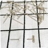 Beavorty 400pcs Wig T Pin Professional Wig Fixing Needles for