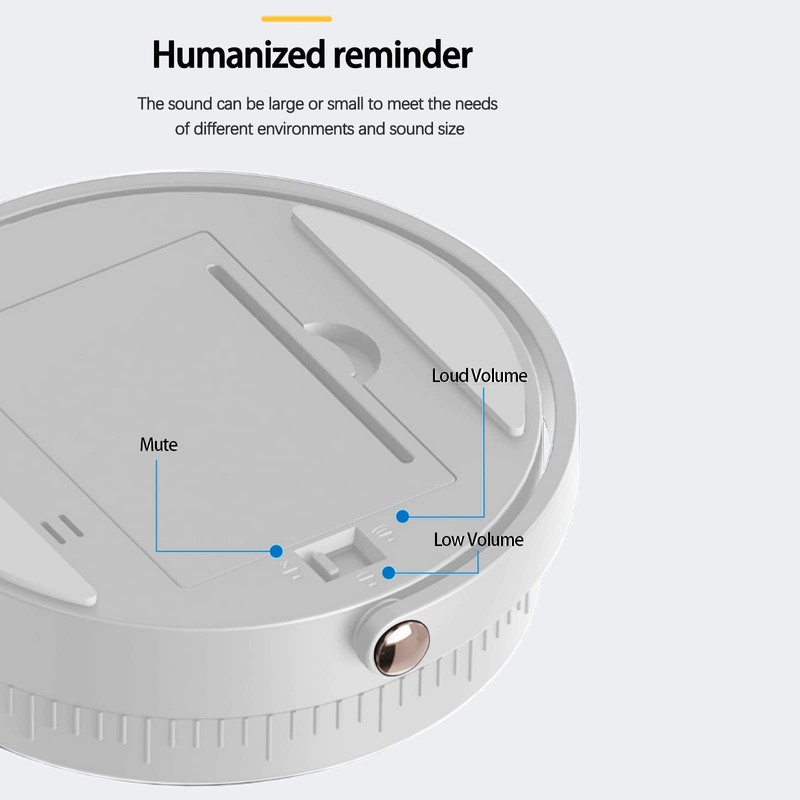 Digital Kitchen Timers,Cooking Timer,LED Display,Knob Control,Magnetic Countdown Countup Timer for