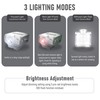 Claymore Capon 80C (Tan) - LED Rechargeable Clip-On Cap Headlamp,