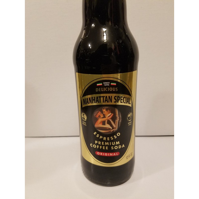 8 Bottles of Manhattan Special Expresso Coffee Sodas - (12oz.