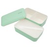 Expanded Double Bento Box by Takenaka (Green Peppermint)