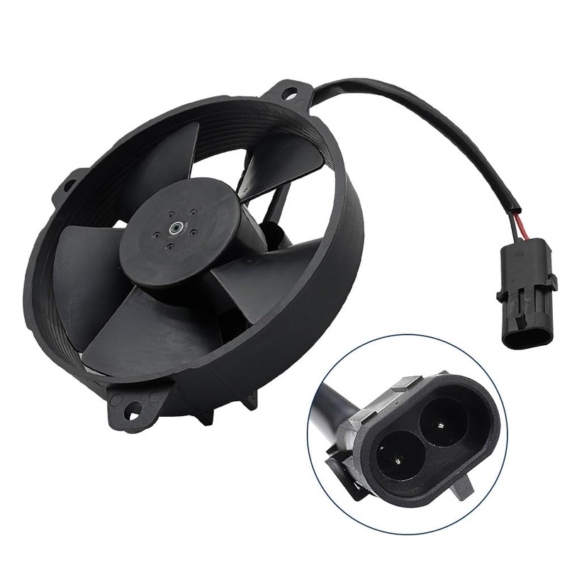 5.2" Puller Fan Replace 30103059, 12V 342 cfm Radiator Cooling