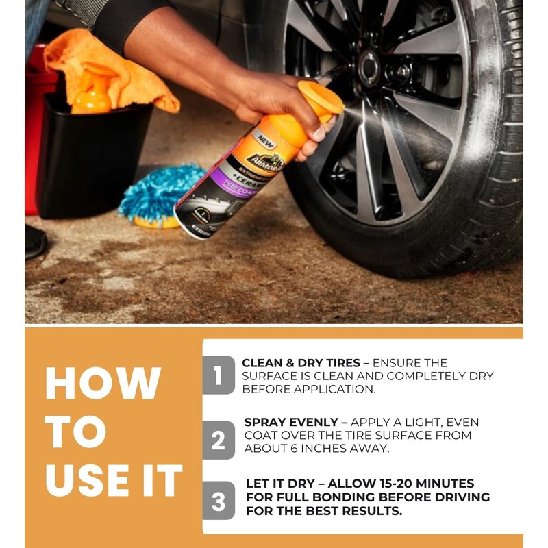 Extreme Shield + Ceramic Tire Coating 16 oz Bundle with