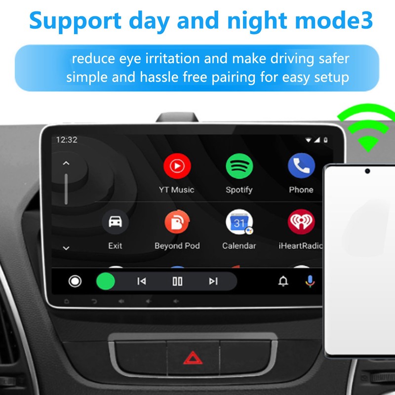 CarPlay Ai Box Adapter Add for Android 8.1 System 2.4G+5.0G