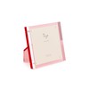Tizo Design Women's Lucite Frame 4x4, Pink, One Size