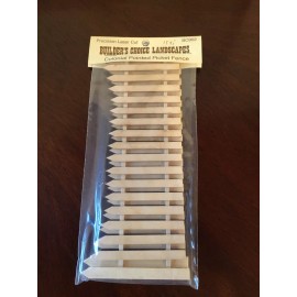 Vintage Doll House Accessories Colonial Pointed Picket Fence Builders Choice