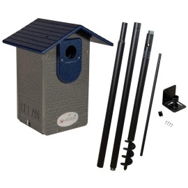 JCs Wildlife Ultimate Eastern and Western Bluebird House with Universal