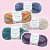 Gründl Sock Wool Trio Knitting Set of 3 x 100