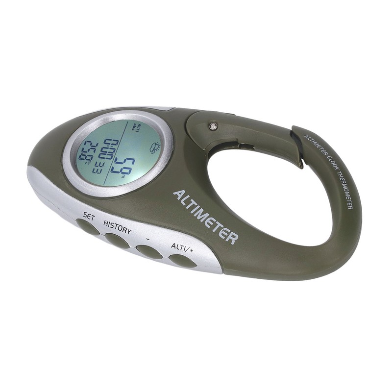 Digital Altimeter Barometer Multifunctional ABS Housing Backlight Altitude Barometer for