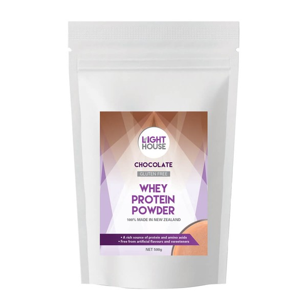 LIGHTHOUSE Whey Protein Powder - Chocolate - 500g