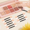 LOPHE Sponge Eyeshadow Brush, 50 Stück Mini Lidschatten Applikator, Lidschatten