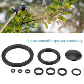 Fdit 10Pcs/ Set Useful Durable Rubber 3/5/8L Garden Sealing Ring Essential Sprayer Accessories Reusable Safe