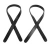 2Pcs Leather Bag Handles 25.6in Long 0.7in Wide Synthetic Leather