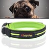 wortek Dog Collar Reflective Adjustable Collar for Dogs Soft and