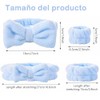 Set de 12 piezas Ostoby: 4 diademas con lazo y