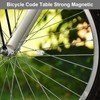 DELAESI Spoke Magnet Bicycle Spokes Magnetic Spoke Wheel Magnet Bicycle